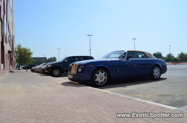 Rolls Royce Phantom spotted in Dubai, United Arab Emirates