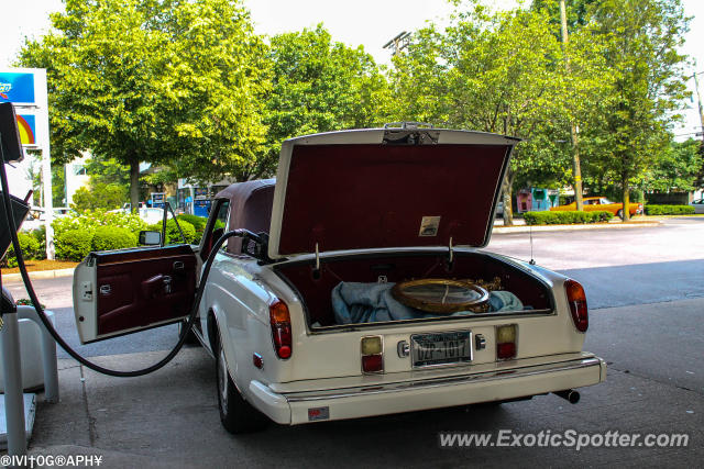 Rolls Royce Corniche spotted in Greenwich, Connecticut