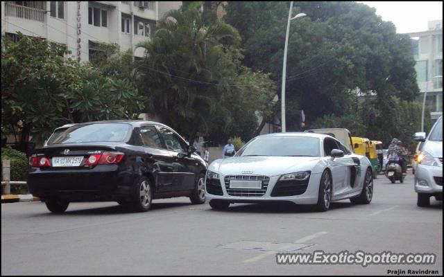 Audi R8 spotted in Bangalore, India