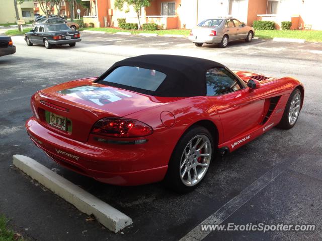 Dodge Viper spotted in Jacksonville, Florida