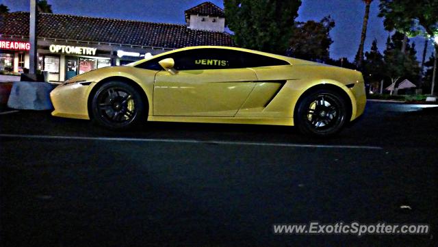 Lamborghini Gallardo spotted in Riverside, California