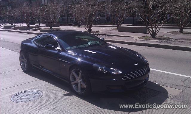 Aston Martin DB9 spotted in Chicago, Illinois