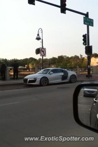 Audi R8 spotted in St. Charles, Illinois