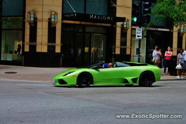 Lamborghini Murcielago spotted in Chicago, Illinois