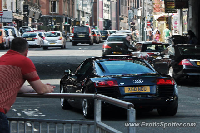 Audi R8 spotted in Leeds, United Kingdom