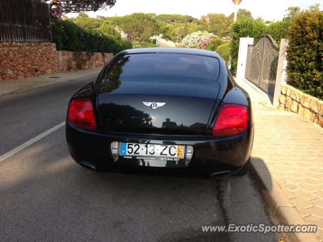 Bentley Continental spotted in Quinta do Lago, Portugal