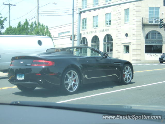 Aston Martin Vantage spotted in Greenwich, Connecticut