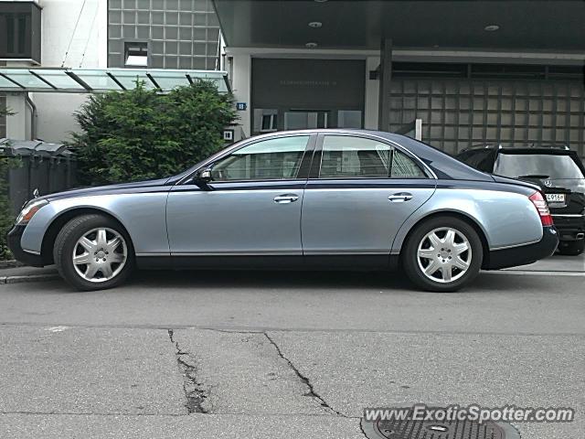 Mercedes Maybach spotted in Zurich, Switzerland