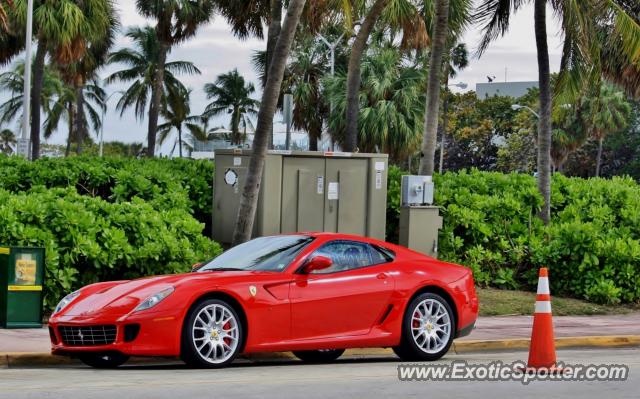 Ferrari 599GTB spotted in Miami, Florida