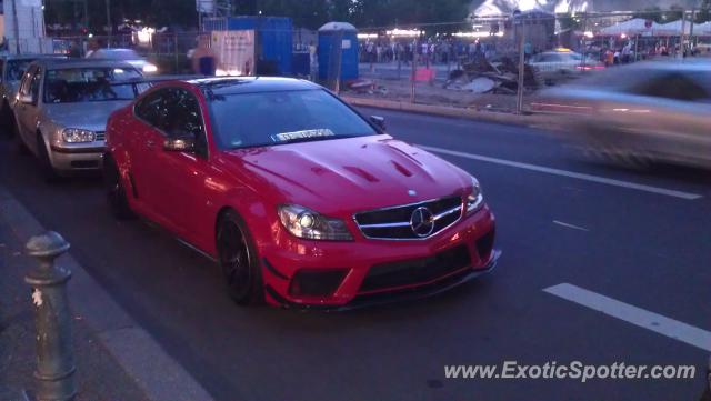 Mercedes C63 AMG Black Series spotted in Berlinb, Germany