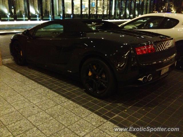 Lamborghini Gallardo spotted in Melbourne, Australia