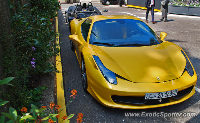 Ferrari 458 Italia spotted in London, United Kingdom