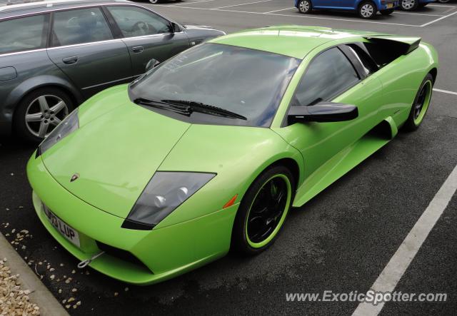 Lamborghini Murcielago spotted in Douglas, United Kingdom