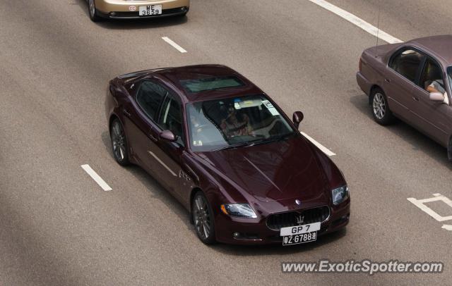 Maserati Quattroporte spotted in Hong Kong, China