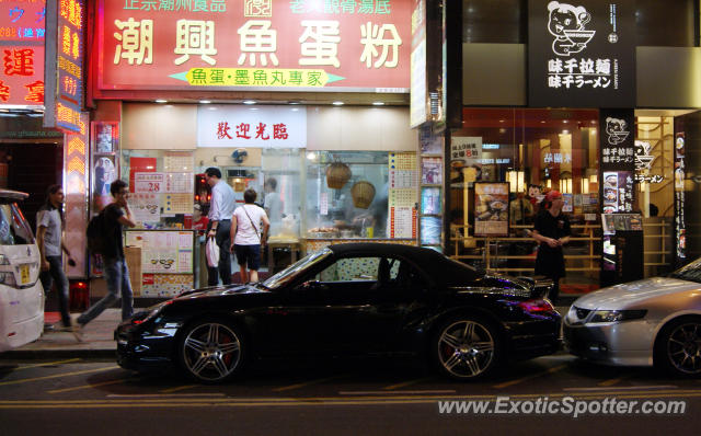 Porsche 911 Turbo spotted in Hong Kong, China