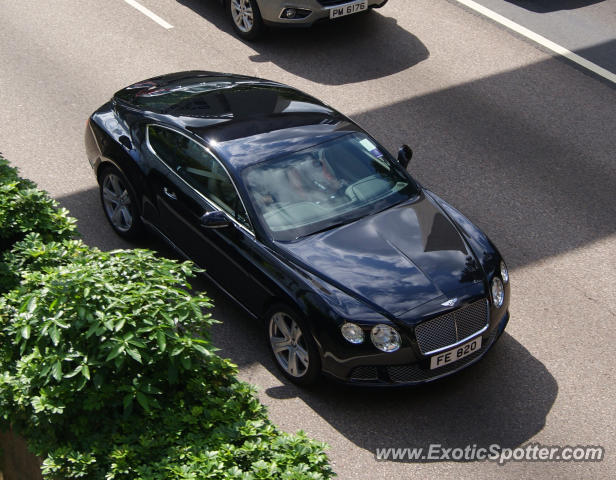 Bentley Continental spotted in Hong Kong, China