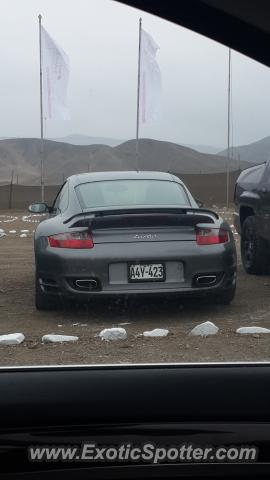 Porsche 911 Turbo spotted in Lima, Peru