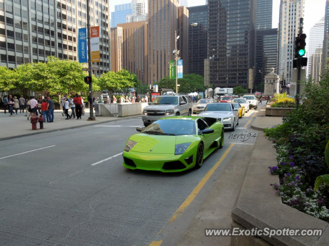 Lamborghini Murcielago spotted in Chicago, Illinois