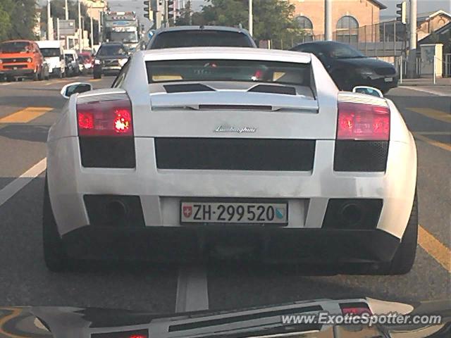 Lamborghini Gallardo spotted in Bern, Switzerland