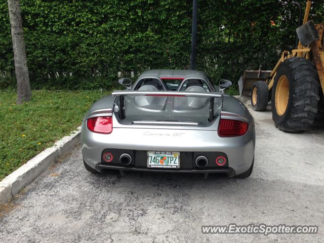 Porsche Carrera GT spotted in Miami, Florida