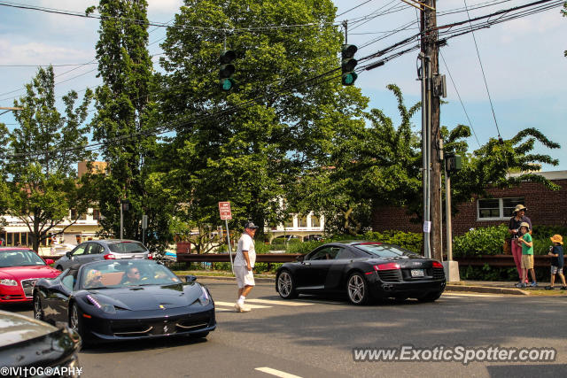 Ferrari 458 Italia spotted in Greenwich, Connecticut