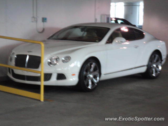 Bentley Continental spotted in Chicago, Illinois