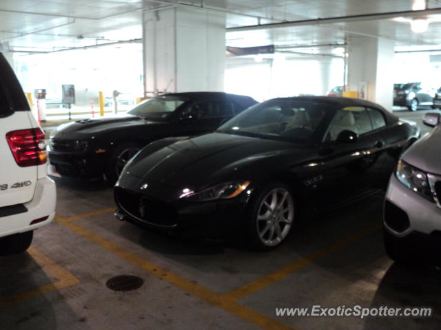 Maserati GranCabrio spotted in Chicago, Illinois