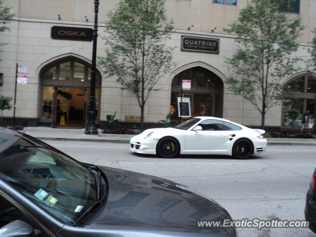 Porsche 911 Turbo spotted in Chicago, Illinois