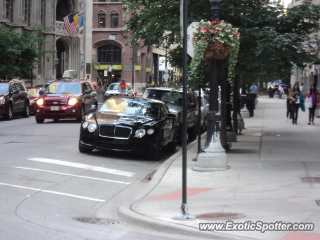 Bentley Continental spotted in Chicago, Illinois