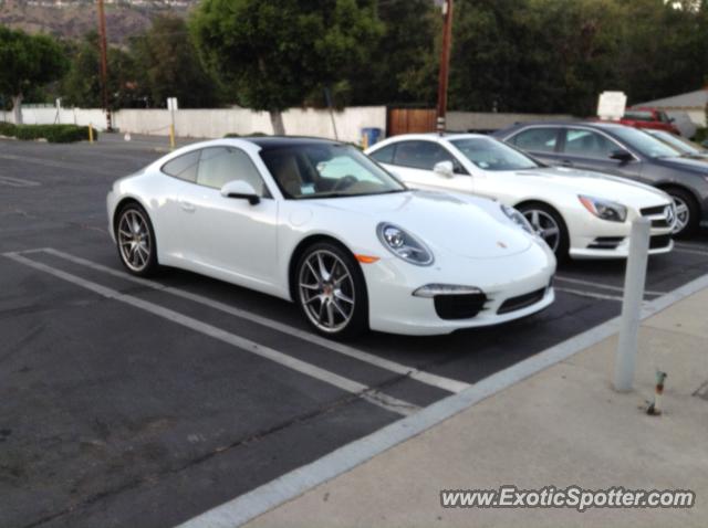 Porsche 911 spotted in BURBANK, California