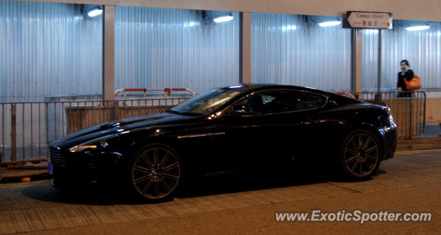 Aston Martin DBS spotted in Hong Kong, China