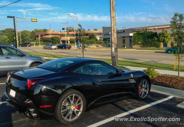 Ferrari California spotted in Glendale, Wisconsin