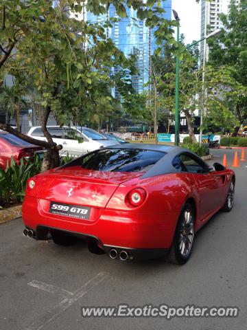 Ferrari 599GTB spotted in Makati, Philippines