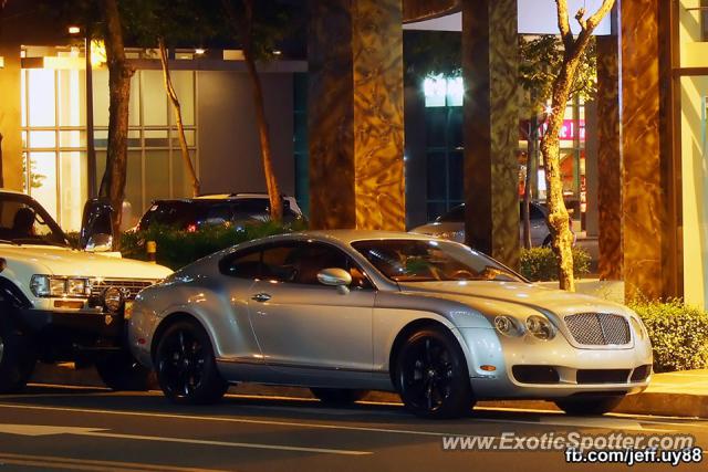 Bentley Continental spotted in Makati, Philippines