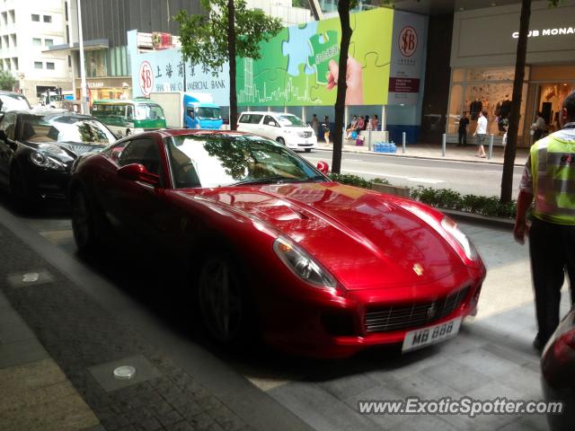 Ferrari 599GTB spotted in Hong Kong, China