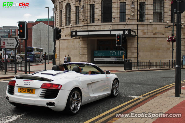 Audi R8 spotted in Leeds, United Kingdom