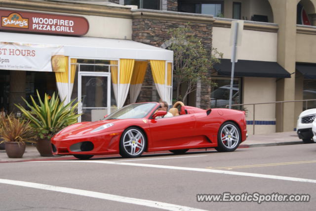 Ferrari F430 spotted in La Jolla, California