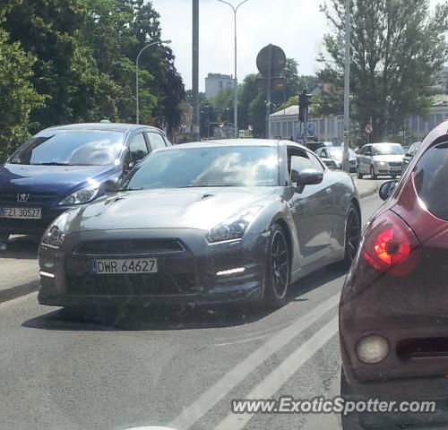 Nissan GT-R spotted in Zielona Gora, Poland