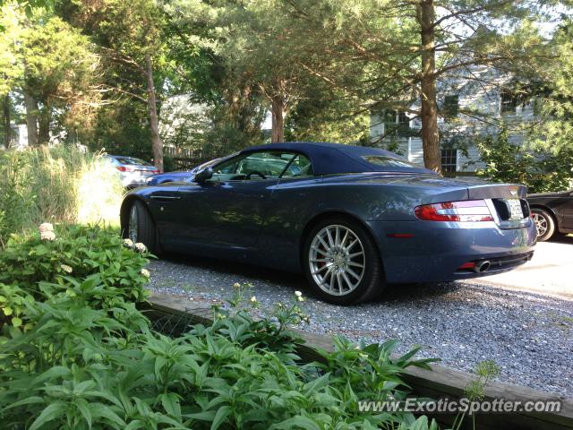 Aston Martin DB9 spotted in Cabin John, Maryland