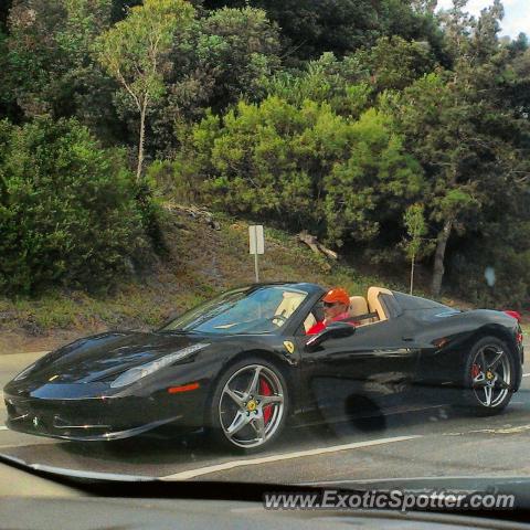 Ferrari 458 Italia spotted in San Diego, California