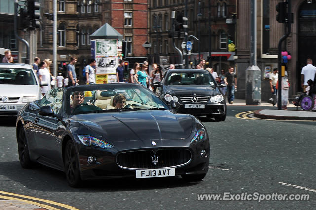 Maserati GranCabrio spotted in Leeds, United Kingdom