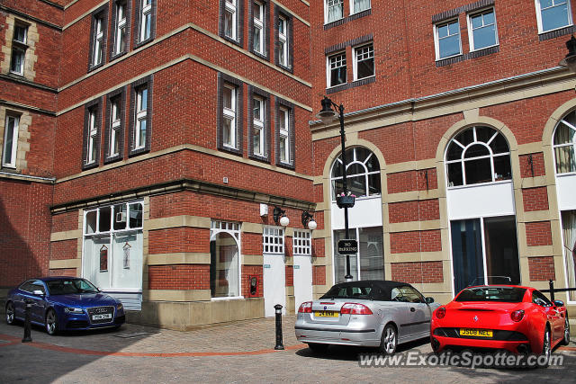 Ferrari California spotted in Leeds, United Kingdom