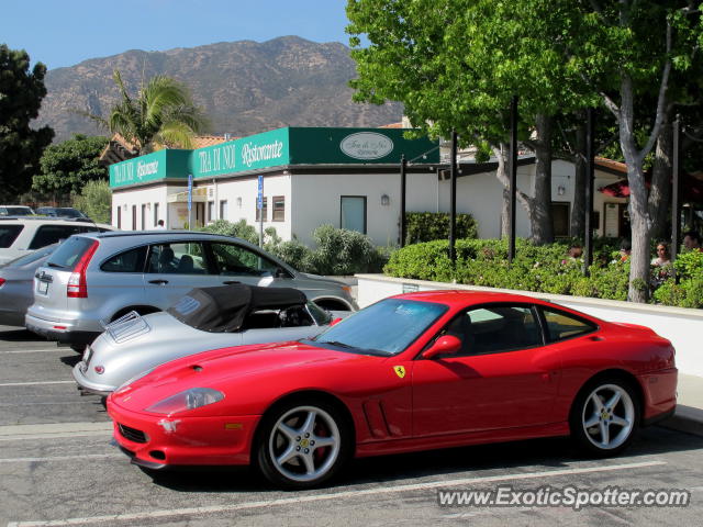 Ferrari 550 spotted in Malibu, California