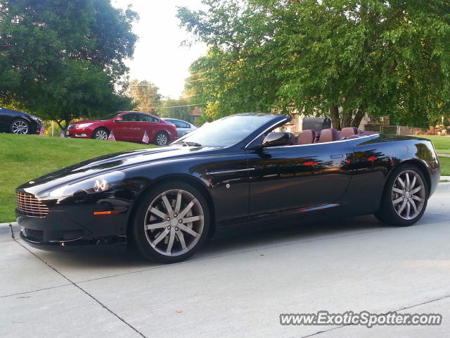 Aston Martin DB9 spotted in Bettendorf, Iowa