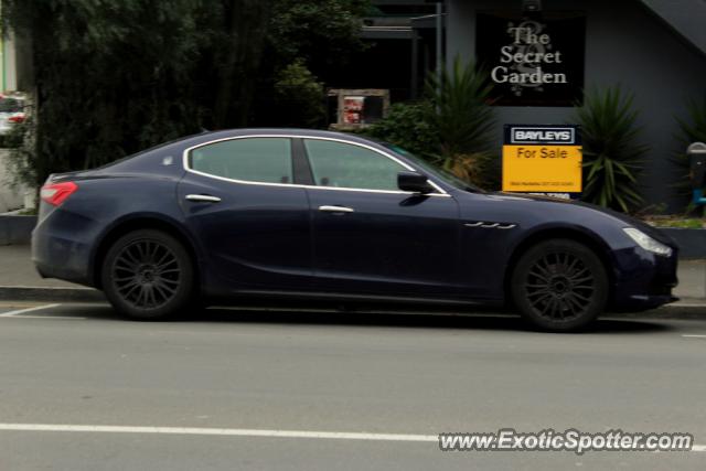 Maserati Quattroporte spotted in Blenheim, New Zealand
