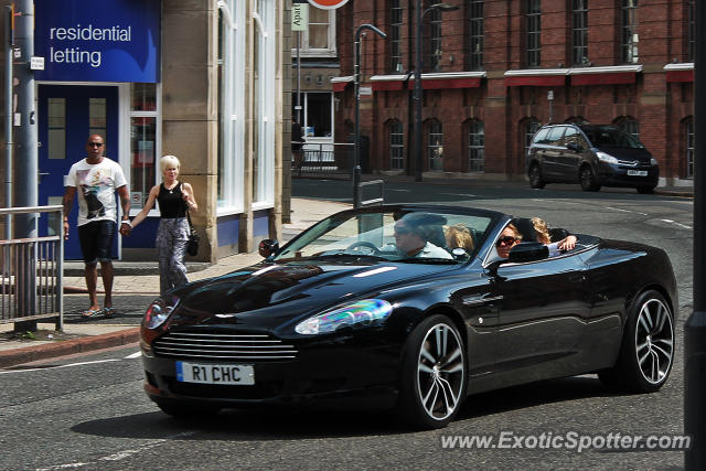 Aston Martin DB9 spotted in Leeds, United Kingdom