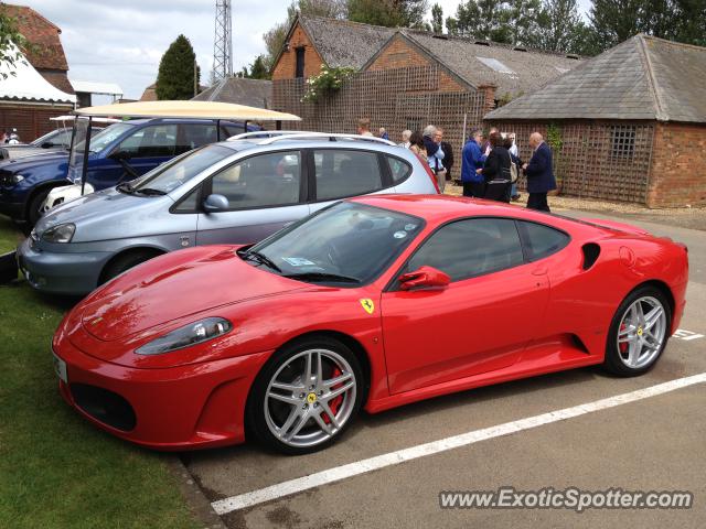 Ferrari F430 spotted in Silverstone, United Kingdom