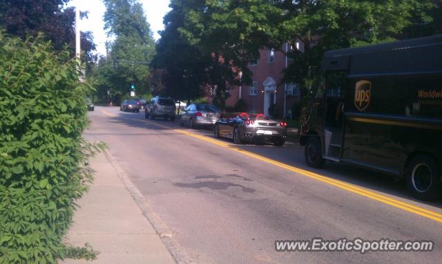 Ferrari F430 spotted in Newton, Massachusetts