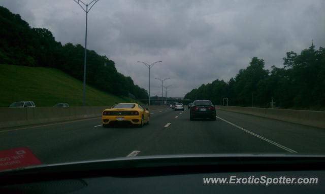 Ferrari 360 Modena spotted in Newton, Massachusetts