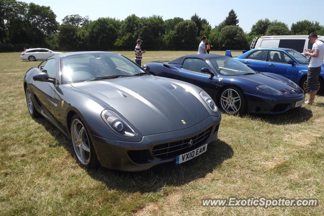 Ferrari 599GTB spotted in Goodwood, United Kingdom